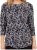 Scandinavian Caramel Tiny Flower Petals Blouse Light Blue - T-shirts imprimés pour femme - 