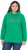Ulla Popken HELLO Classic Fit Stand-Up Collar Sweatshirt Emerald Green - Sweatshirts & hoodies - 