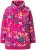 Ulla Popken Ribbon Print Turtleneck Sweatshirt Cherry Red - Sweatshirts & hoodies - 
