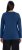 Ulla Popken Basic Round Neck Long Sleeve Slim Fit Cotton Tee Dark Blue - T-shirts - 