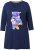 Ulla Popken Floral Motif 3/4 Sleeve Tunic Tee Ink Blue - T-shirts imprimés pour femme - 