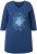 Ulla Popken Dandelion Short Sleeve Graphic Tee Ink Blue - T-shirts imprimés pour femme - 