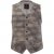 JP1880 Vest Traditional Cowhide Graphite Grey - Vestes - Vestes Homme Grandes Tailles