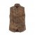 JP1880 Vest Traditional Cowhide Brown - Vestes - Vestes Homme Grandes Tailles