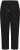 Kaffe Curve Mille Wide Pants Black Deep - Pantalons en tissu - 