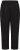 Kaffe Curve Mille Wide Pants Black Deep - Pantalons en tissu - 