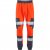 Leo Hawkcombe Ecoviz High Performance Ballistic Stretch Trousers Hi-Vis Orange/Navy - Vêtements de travail - Vêtements de travail grandes tailles