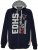 EDDY HILLS EDHS Hoodie Navy - Sweatshirts & hoodies - Sweatshirts/Hoodies grande taille homme