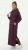 Nora Mikken MARTINA Maxi Hoodie Dress Mauve Wine - VÊTEMENTS FEMME XS-XXL - 