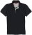 Adamo Pablo Comfort fit Polo Shirt Black - Polos - Polos homme grande taille
