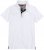 Adamo Pablo Comfort fit Polo Shirt White - Polos - Polos homme grande taille