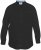 D555 Richard Long Sleeve Oxford Shirt Black - Chemises - Chemises Grandes Tailles Hommes