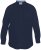 D555 Richard Long Sleeve Oxford Shirt Navy - Chemises - Chemises Grandes Tailles Hommes