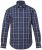 JP1880 Checked Shirt Long Sleeve Kent Collar Anthracite - Chemises - Chemises Grandes Tailles Hommes