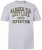 JP1880 T-shirt Short Sleeve Chest Print Grey Melange - T-shirts - T-shirts Homme Grande Taille