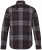 JP1880 Shirt Flannel Long Sleeve Dark Brown - Chemises - Chemises Grandes Tailles Hommes