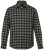 JP1880 Checked Flannel Shirt Long Sleeve Eucalyptus Green - Chemises - Chemises Grandes Tailles Hommes
