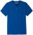 Adamo Silas Regular fit Serafino T-shirt Royal Blue - T-shirts - T-shirts Homme Grande Taille