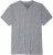 Adamo Silas Regular fit Serafino T-shirt Grey - T-shirts - T-shirts Homme Grande Taille