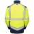 Leo Bowden Ecoviz Softshell Jacket Hi-Vis Yellow/Navy Print - Vêtements de travail - Vêtements de travail grandes tailles