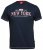 D555 Thornton Embroidery T-shirt Navy - T-shirts - T-shirts Homme Grande Taille