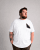 Motley Denim Milan T-shirt Blanc - T-shirts - T-shirts Homme Grande Taille