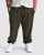 Motley Denim Berlin Sweatpants Dark Khaki - Pantalons/shorts de survêtement - Survêtement/jogging grandes tailles