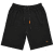 Motley Denim Paris Sweatshorts Black - Pantalons/shorts de survêtement - Survêtement/jogging grandes tailles