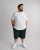 Motley Denim Paris Sweatshorts Racing Green - Pantalons/shorts de survêtement - Survêtement/jogging grandes tailles