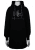 Nora Mikken KADRI WHITE Long Hoodie Black - Sweatshirts & hoodies - 