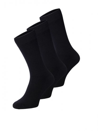 Jack & Jones Fipo Chaussettes Noir lot de 3 - Sous-vêtements & bain - Sous-vêtements Grande Taille