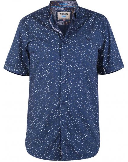 D555 FINDON Print Shirt - Chemises - Chemises Grandes Tailles Hommes