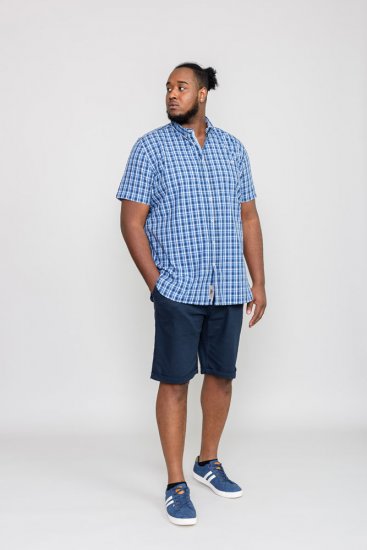 D555 CANFORD Shirt With Pocket - Chemises - Chemises Grandes Tailles Hommes