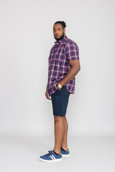 D555 RIPLEY Shirt With Pocket - Chemises - Chemises Grandes Tailles Hommes