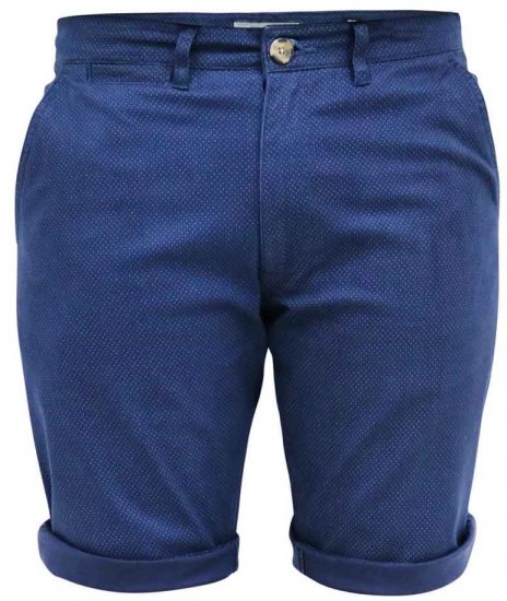 D555 Warren Ao Printed Stretch Chino Shorts - Shorts - Shorts hommes grande taille