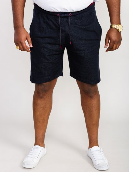 D555 Tunstall Elasticated Waist Sweatshorts Denim - Pantalons/shorts de survêtement - Survêtement/jogging grandes tailles