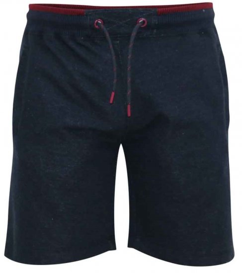 D555 Tunstall Elasticated Waist Sweatshorts Denim - Pantalons/shorts de survêtement - Survêtement/jogging grandes tailles