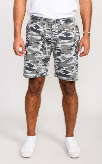 D555 Carlton Elasticated Waist Jersey Camo Shorts - Pantalons/shorts de survêtement - Survêtement/jogging grandes tailles