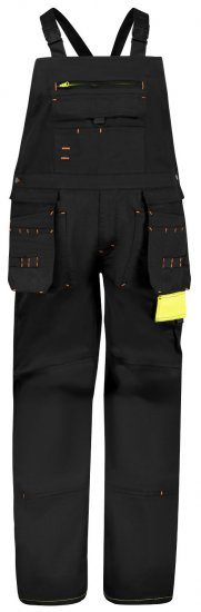 Adamo 109100 Salopette Noir - Vêtements de travail - Vêtements de travail grandes tailles
