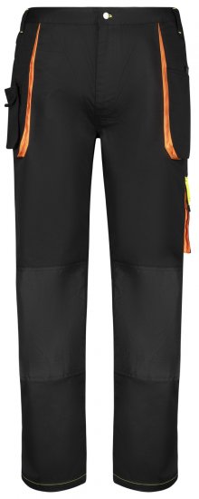Adamo 109110 Pantalon De Travail Noir - Vêtements de travail - Vêtements de travail grandes tailles