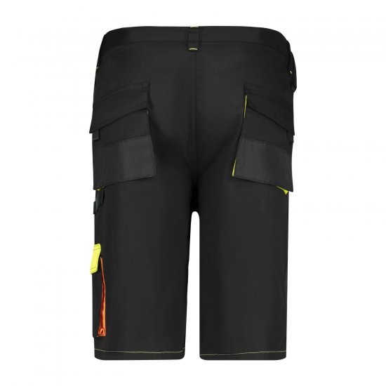 Adamo 109120 Short De Travail Noir - Vêtements de travail - Vêtements de travail grandes tailles