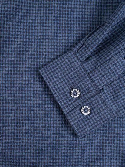 D555 Melbourne Gingham Check Long Sleeve Button Down Shirt - Chemises - Chemises Grandes Tailles Hommes