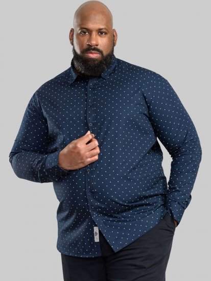 D555 Boscastle LS Shirt - Chemises - Chemises Grandes Tailles Hommes