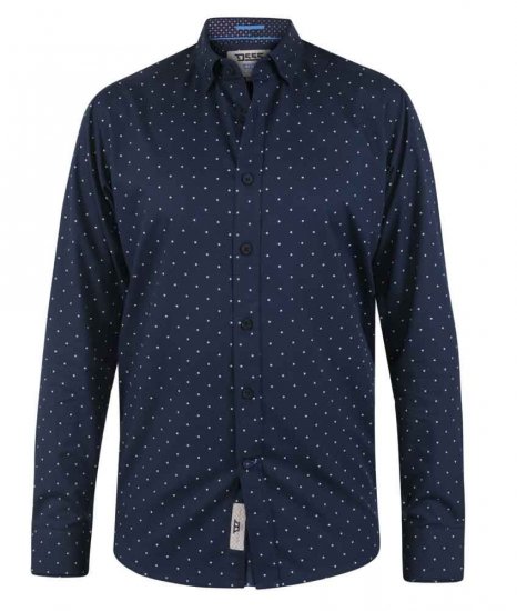 D555 Boscastle LS Shirt - Chemises - Chemises Grandes Tailles Hommes