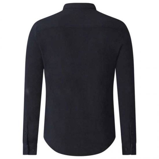 D555 Donnie Long Sleeve Jersey Shirt Black - Chemises - Chemises Grandes Tailles Hommes