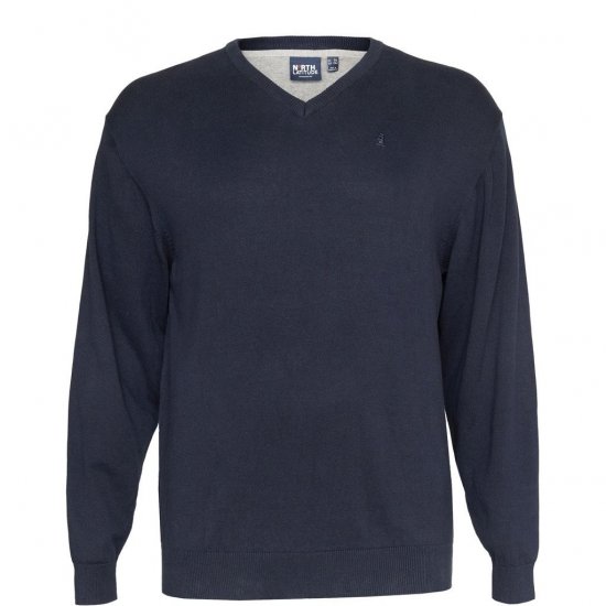 North Latitude V-neck knit Night Sky - Sweatshirts & hoodies - Sweatshirts/Hoodies grande taille homme