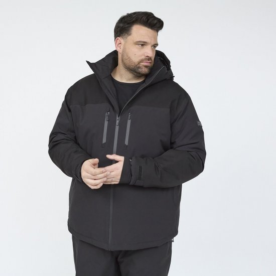 North Latitude Ski Jacket Black - Vêtements de ski - Ski & vêtements d'hiver grande taille