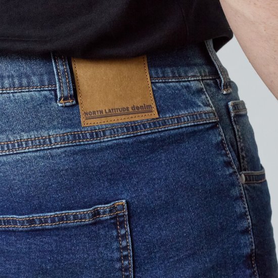 North Latitude Jeans Jack Navy Blue - Vestes - Vestes Homme Grandes Tailles