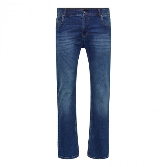 North Latitude Jeans Jack Blue Used Wash - Vestes - Vestes Homme Grandes Tailles