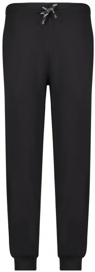 Adamo Jakob Pyjama Pants with Cuffs Black - Sous-vêtements & bain - Sous-vêtements Grande Taille